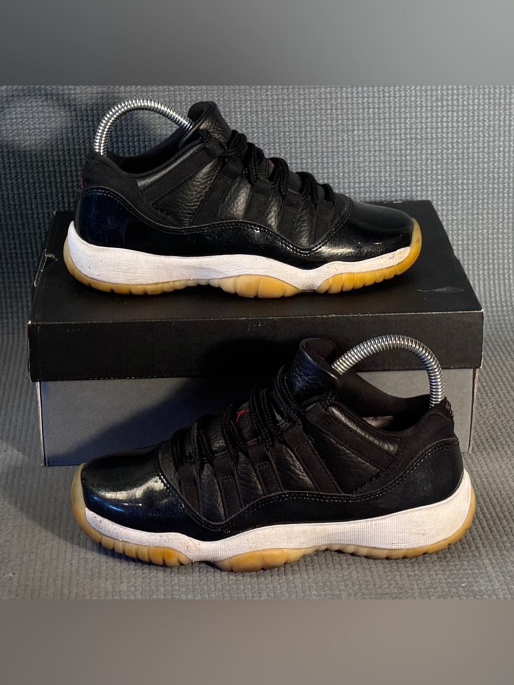 Nike Air Jordan 11 Retro Low GS '72-10' Shoes 528896-001 Big Kid Size 4Y